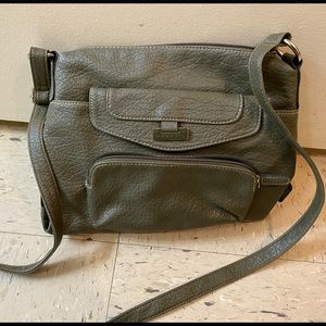 Military green Rosetti purse